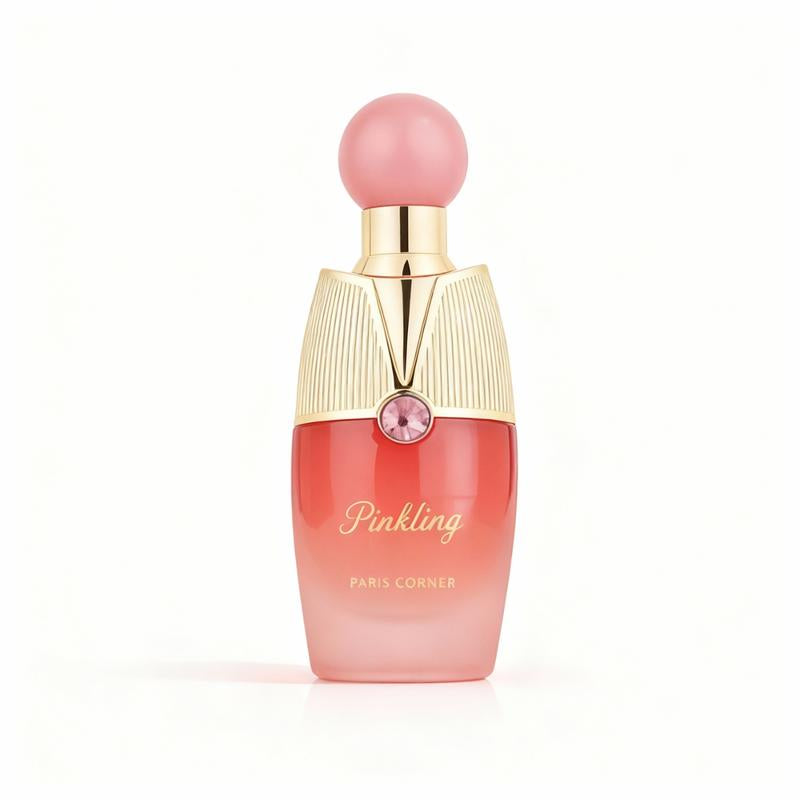 Paris Corner Perfumes Pinkling EDP Women'S Fragrance 100Ml 3.4 Fl Oz Enchanting Amber Floral Blend with Cherry & Saffron