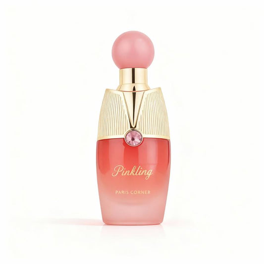 Paris Corner Perfumes Pinkling EDP Women'S Fragrance 100Ml 3.4 Fl Oz Enchanting Amber Floral Blend with Cherry & Saffron