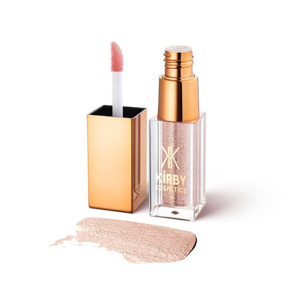 Kirby Kosmetics Limited Edition Liquid Eyeshadows — Matte & Shimmer with Mica and Hyaluronic Acid for a Smooth, Glowy Finish