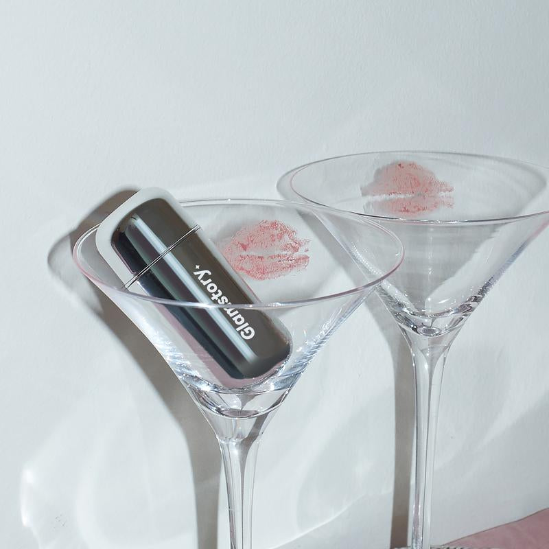 Glamstory Poptide Cream Blush Stick - Hydrating & Long-Lasting Natural Flush - Vegan & Cruelty-Free Makeup - Double Delight Lip & Cheek Duos Nourishing Radiance Cosmetic