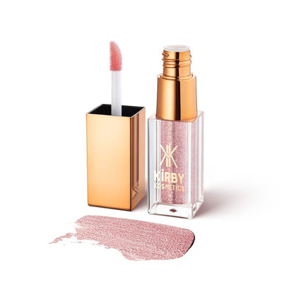 Kirby Kosmetics Limited Edition Liquid Eyeshadows — Matte & Shimmer with Mica and Hyaluronic Acid for a Smooth, Glowy Finish