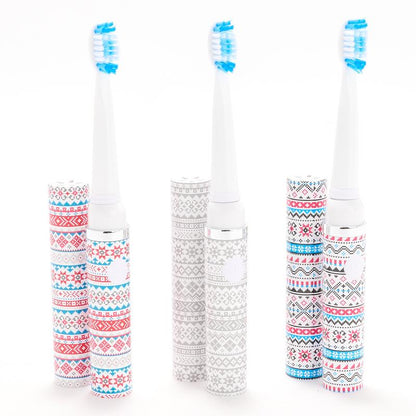 Pop Sonic Set of 3 Gosonic Toothbrushes with 6 Brush Heads