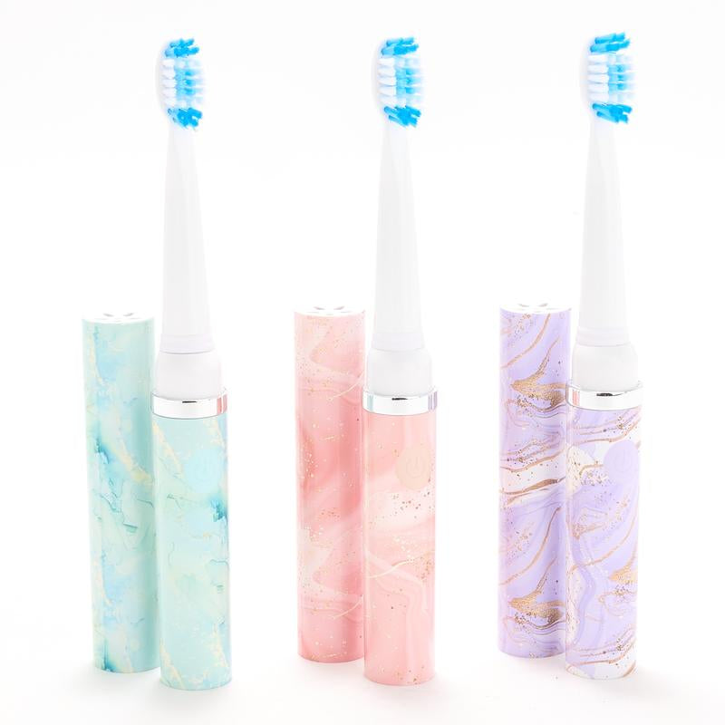 Pop Sonic Set of 3 Gosonic Toothbrushes with 6 Brush Heads