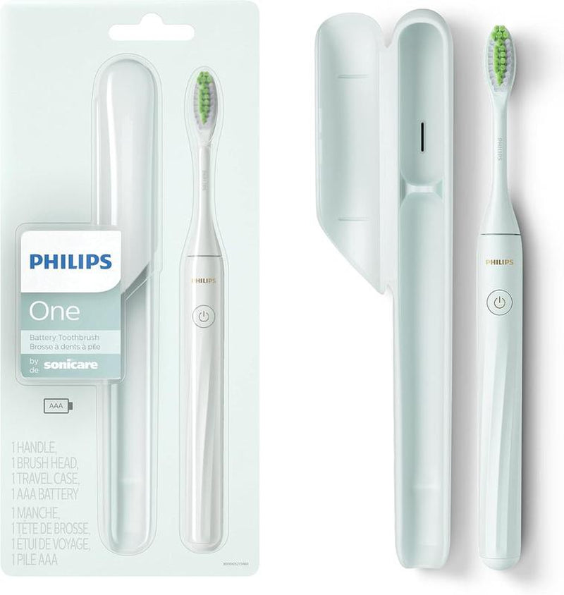 Philips Sonicare Battery Toothbrush with Sonic Technology for Deep Cleaning & Comfortable Grip for Daily Oral Care - Includes Travel Case & AAA Battery
