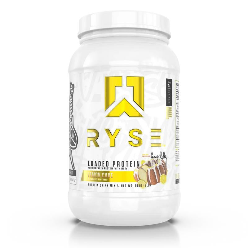 RYSE Loaded Protein Powder - 25G Whey Protein Isolate & Concentrate with Prebiotic Fiber & Mcts - Low Carb, Low Sugar, Digestive-Friendly