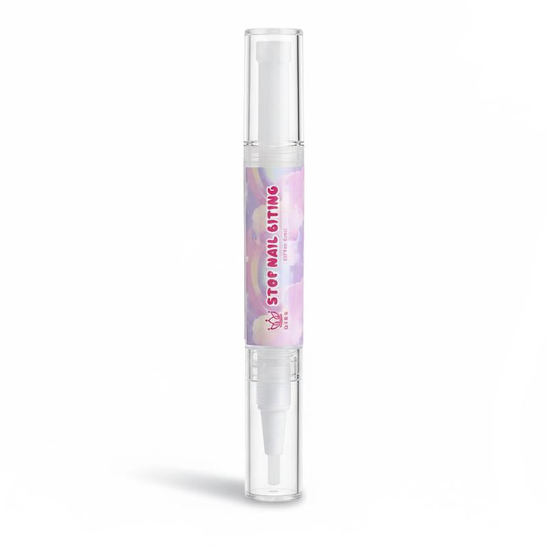 Qiek Stop Biting Pen for Kids - Prevention Nail Biting Thumb Sucking Deterrent Nail Polish Treatment Portable Fast Dry Long Lasting Non Toxic Natural Nail Care Pen for Children Teens Adults Biters #Tiktokshopblackfriday