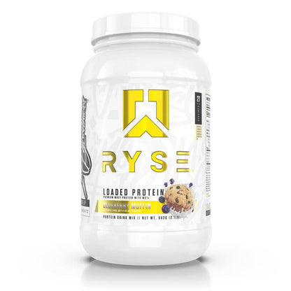 RYSE Loaded Protein Powder - 25G Whey Protein Isolate & Concentrate with Prebiotic Fiber & Mcts - Low Carb, Low Sugar, Digestive-Friendly