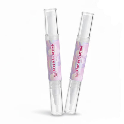 Qiek Stop Biting Pen for Kids - Prevention Nail Biting Thumb Sucking Deterrent Nail Polish Treatment Portable Fast Dry Long Lasting Non Toxic Natural Nail Care Pen for Children Teens Adults Biters #Tiktokshopblackfriday