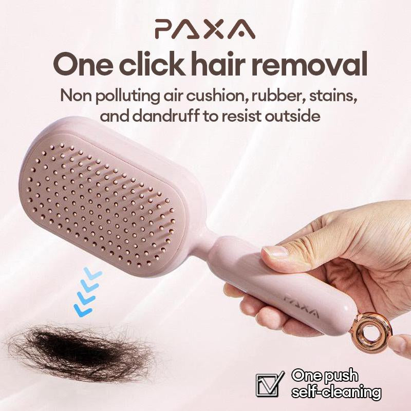 PAXA Air Cushion Massage Comb Hollow Massage Comb Cylinder Styling Curl Comb - Daily Care and Detangling, Massage for Scalp, Heat Resistant Companion for Hair Blowing and Styling