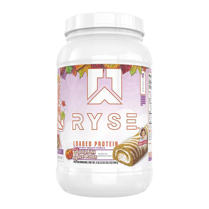 RYSE Loaded Protein Powder - 25G Whey Protein Isolate & Concentrate with Prebiotic Fiber & Mcts - Low Carb, Low Sugar, Digestive-Friendly