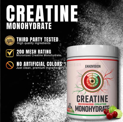 EKKO Creatine Monohydrate - 3Rd Party Tested