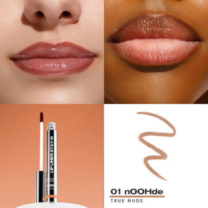 LIP LINER STAY-N - Peel-Off Lip Liner Stain - All Day & Night Lipliner with Hyaluronic Acid & Vitamin E - Long Lasting Formula - 0.12 Fl Oz / 3.5 Ml