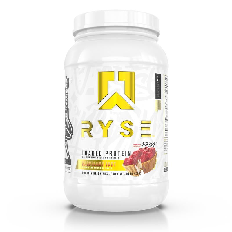 RYSE Loaded Protein Powder - 25G Whey Protein Isolate & Concentrate with Prebiotic Fiber & Mcts - Low Carb, Low Sugar, Digestive-Friendly