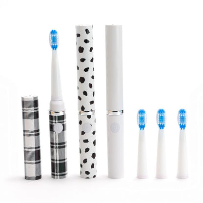 Pop Sonic Set of 3 Gosonic Toothbrushes with 6 Brush Heads