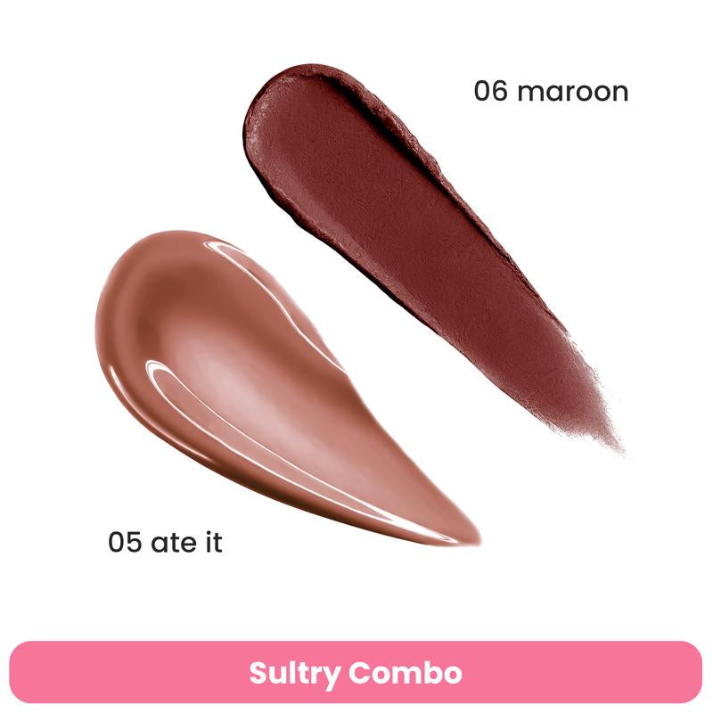 Glamstory Poptide Cream Blush Stick - Hydrating & Long-Lasting Natural Flush - Vegan & Cruelty-Free Makeup - Double Delight Lip & Cheek Duos Nourishing Radiance Cosmetic