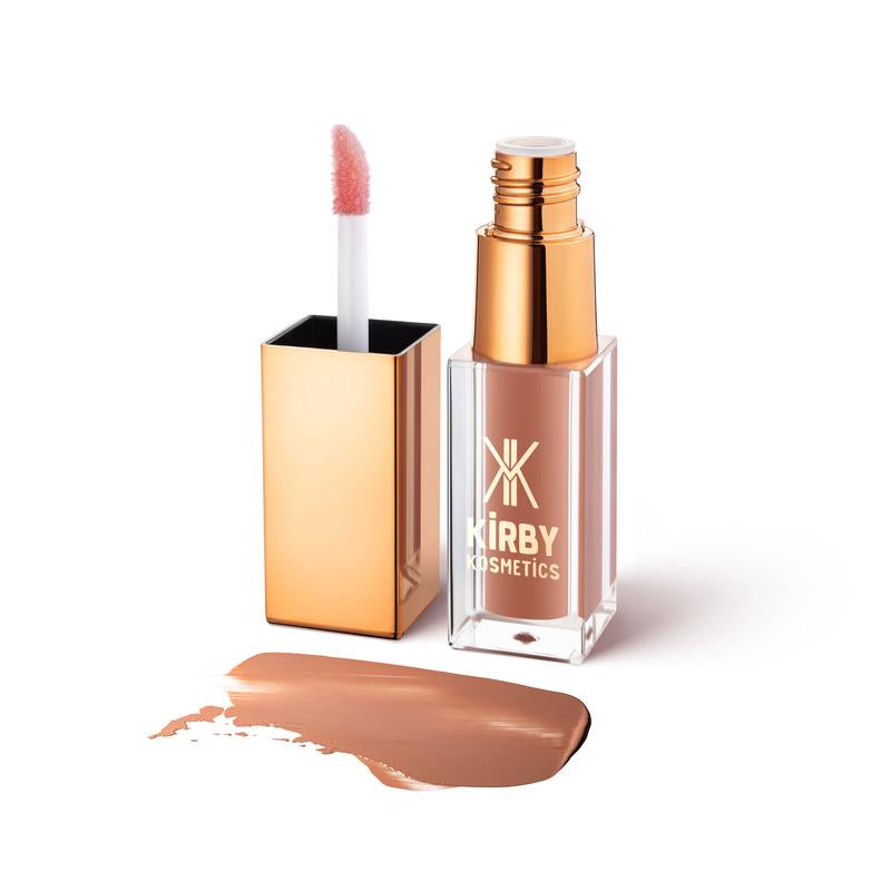 Kirby Kosmetics Limited Edition Liquid Eyeshadows — Matte & Shimmer with Mica and Hyaluronic Acid for a Smooth, Glowy Finish