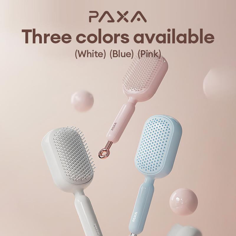 PAXA Air Cushion Massage Comb Hollow Massage Comb Cylinder Styling Curl Comb - Daily Care and Detangling, Massage for Scalp, Heat Resistant Companion for Hair Blowing and Styling